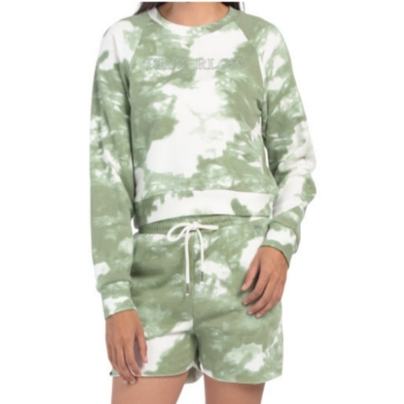 True Religion Green Tye Dye Lounge Set Size Large - Picture 5 of 7